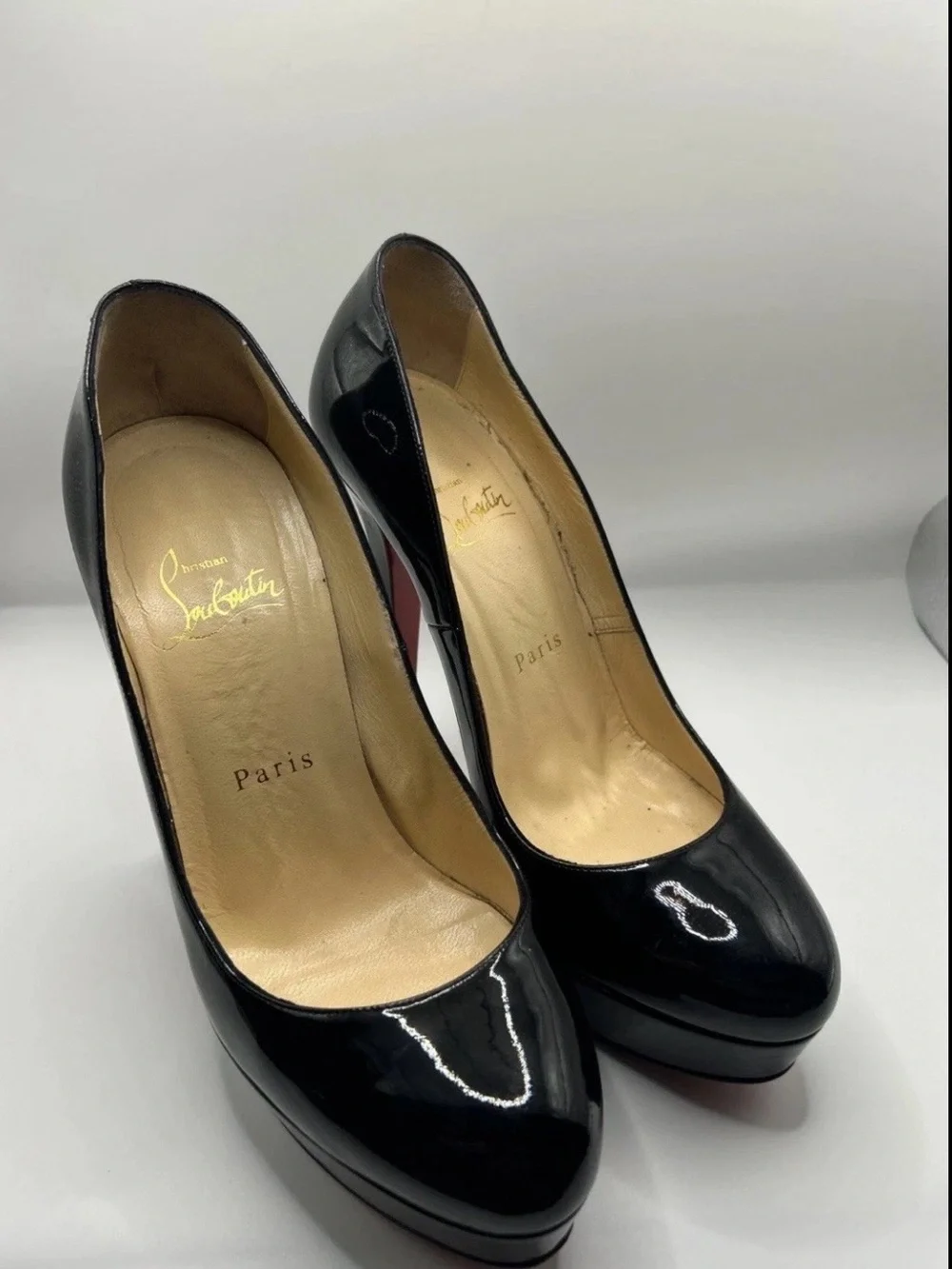 靴/シューズ 21cm クリスチャンルブタン BIANCA 140 PATENT CALF